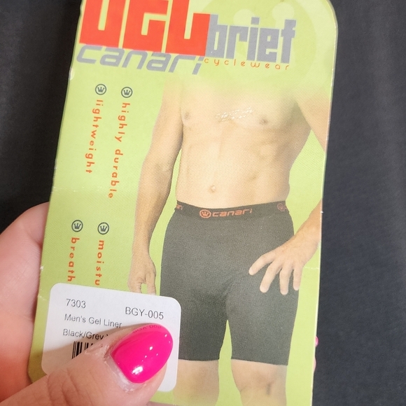 NWT Canari Cycling Gel Padded Brief Shorts mens size XXL - Picture 2 of 13